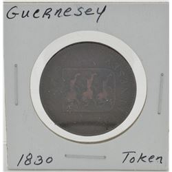 Guernesey 1830 Token