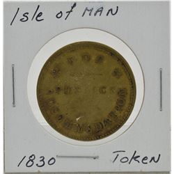 Isle of Man 1830 Token