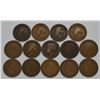 Image 2 : Lot of 14 Great Britain 1 Penny