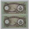 Image 2 : Lot of 2 Republic of Biafra Banknote