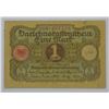 Image 1 : Germany 1920 1 Mark Banknote