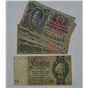 Image 1 : Lot of 7 Germany 1913-1933 Mark Banknote