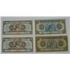 Image 1 : Lot of 4 Haiti Gourdes Banknote