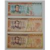 Image 1 : Lot of 3 Mexico 5000 Pesos Banknote