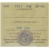 Image 1 : 1917 10¢ EF-45 ICCS