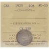 Image 1 : 1929 10¢ AU-55 ICCS