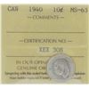 Image 1 : 1940 10¢ MS-63 ICCS