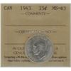 Image 1 : 1943 25¢ MS-63 ICCS