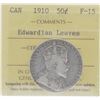 Image 1 : 1910 50¢ F-15 Edwardian Leaves ICCS