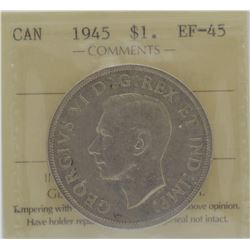 1945 $1 EF-45 Scrace ICCS