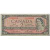 Image 1 : 1954 Canada $2 Serial: 1999999