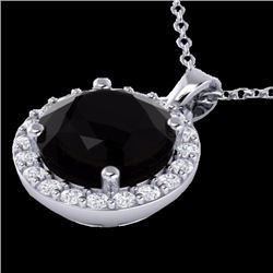 Natural 2.0 CTW Halo Diamond Certified Micro Pave Necklace Solitaire 18K Gold - 21552-REF#54M2H