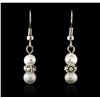 Image 5 : Cultured White Pearl Necklace, Bracelet and Earring Set