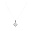 Image 3 : 18KT White Gold 3.10ctw Diamond Pendant