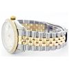 Image 8 : Mens Rolex Two Tone 1ctw Diamond Datejust Wristwatch