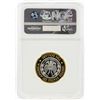 Image 2 : 2000-W $10 Library of Congress Gold & Platinum Coin NGC Graded PF70 Ultra Cameo