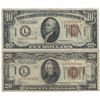 Image 1 : 1934A $10 & $20 Federal Reserve Emergency Hawaii Notes