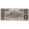 Image 1 : 1863 $20 The Confederate States of America Note