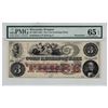 Image 1 : 1850's-60's $3 Corn Exchange Bank Wisconsin Note PMG 65EPQ