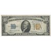 Image 1 : 1934A $10 Silver Certificate North Africa Emergency Note