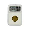 Image 2 : 1802/1 $5 Heraldic Eagle Reverse Gold Coin NGC Graded UNC Details