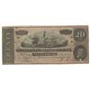 Image 1 : 1864 $20 Confederate States of America Note