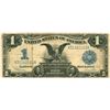 Image 1 : 1899 $1 Black Eagle Silver Certificate US Currency Bank Note