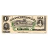 Image 1 : 1800's $1 Bank of New England Godspeed's Landing Note