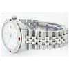 Image 8 : Mens Rolex Stainless Steel Diamond and Ruby Datejust Wristwatch