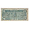 Image 2 : 1864 $50 Confederate States of America Note