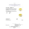 Image 4 : 18KT Yellow Gold 2.03ctw Princess Cut Diamond Ring