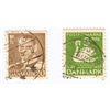 Image 1 : Denmark Postage Stamps Lot of 2