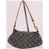 Image 2 : Authentic Louis Vuitton Denim Pleaty Pouchette Handbag Purse