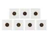 Image 2 : Key Date Lincoln Cent Coin Set- 1909-S 1910-S 1911-S 1912-S 1913-S 1914-D 1914-S
