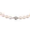 Image 2 : 14KT White Gold 10mm-12.5mm South Sea Cultured Pearl Necklace