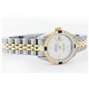 Image 2 : Womens Rolex Two-Tone Baguette Diamond And Sapphire DateJust Wristwatch