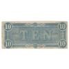 Image 2 : 1864 $10 Confederate States of America Note