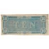 Image 2 : 1864 $10 Confederate States of America Note