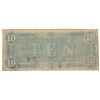 Image 2 : 1864 $10 Confederate States of America Note