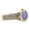 Image 3 : Ladies Two-Tone Rolex Datejust Watch with Diamond Bezel