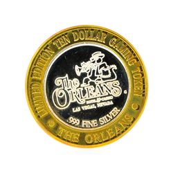 The Orleans Hotel Las Vegas $10 Casino Gaming Token .999 Silver Limited Edition