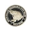 Image 2 : Gold River Gambling Hall $7 Casino Gaming Token .999 Silver Limited Edition