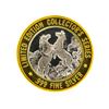 Image 2 : LAC Vieux Desert $10 Casino Gaming Token .999 Silver Limited Edition