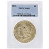 Image 1 : 1898 $1 Morgan Silver Dollar PCGS Graded MS62