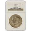 Image 1 : 1900 $1 Morgan Silver Dollar NGC Graded MS62