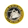 Image 2 : Westward Hotel Las Vegas $10 Casino Gaming Token .999 Silver Limited Edition