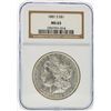 Image 1 : 1881-S $1 Morgan Silver Dollar NGC Graded MS63