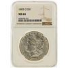 Image 1 : 1883-O $1 Morgan Silver Dollar NGC Graded MS64