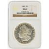 Image 1 : 1885 $1 Morgan Silver Dollar NGC Graded MS63