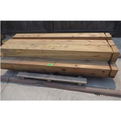 8’’ x 8’’ x 6 ft square post 10 pieces